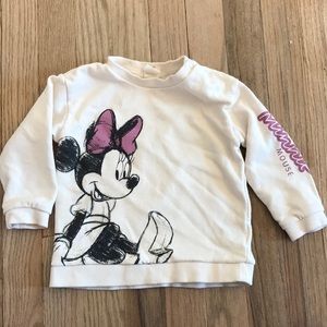 H&M Disney Minnie Mouse sweat
